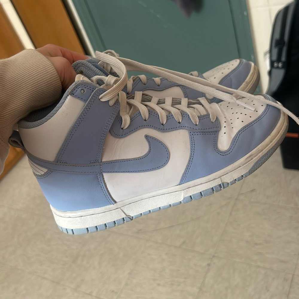 nike dunk high aluminum